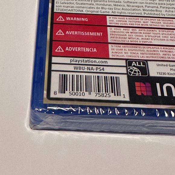 Wonderboy Asha in Monster World Sony PS4 Playstation 4 Factory Sealed - Picture 3 of 3